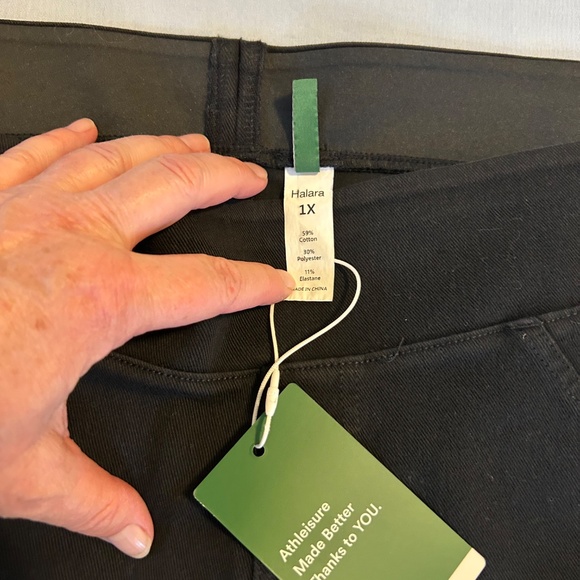 NWT HALARA stretch pants sz 1X - Picture 2 of 4